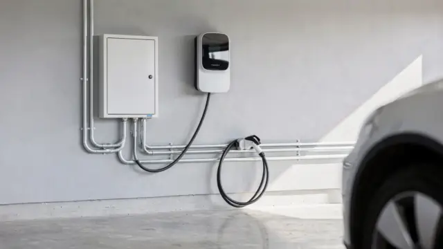 Wallbox neben Stromzähler im Hausanschlussraum als Thema Wallbox-Stromzähler