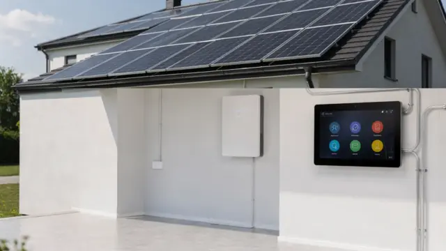Photovoltaik-Anlage mit Stromspeicher zur Berechnung des Autarkiegrads